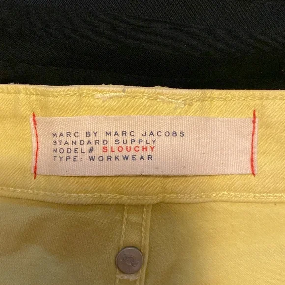 Marc by Marc Jacobs yellow denim shorts - Picture 3 of 8